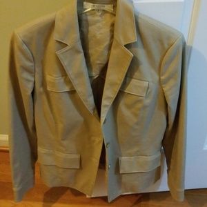 Tan blazer size 10.